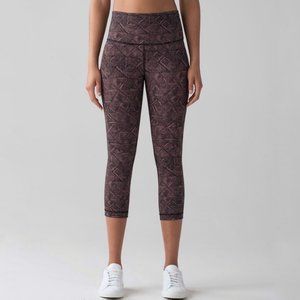Lululemon Wunder Under Crop (Hi-Rise) Size 4